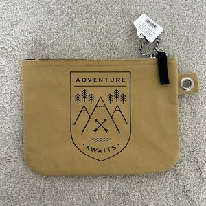 Danica Studio Zipper Pouch, Large, Adventure Awaits